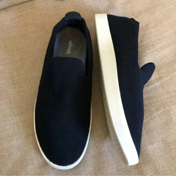 ALLBIRDS WL Wool Loungers Minimalist Slip-on Shoes - Black - M10 - Picture 9 of 10